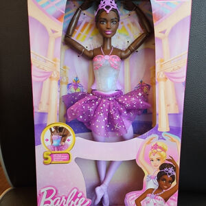 Barbie Hlc24 HLC26 Twinkle Lights Ballerina Doll African American Black Brunette